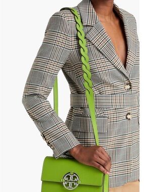 Tory Burch Lime Green Miller Shoulder Bag